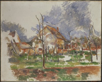 Paesaggio invernale, Giverny da Paul Cézanne